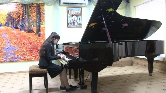 Муаттар Маликова (11-лет). Таджикистан
Ф.Й.Гайдн Соната н. 9 ( D-dur) XVI- 4 (1-часть) смотреть онлайн