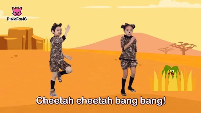 Cheetah Running | Dance Along | Pinkfong Songs For Children