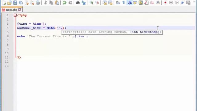 PHP Tutorial 50 timestamps смотреть онлайн