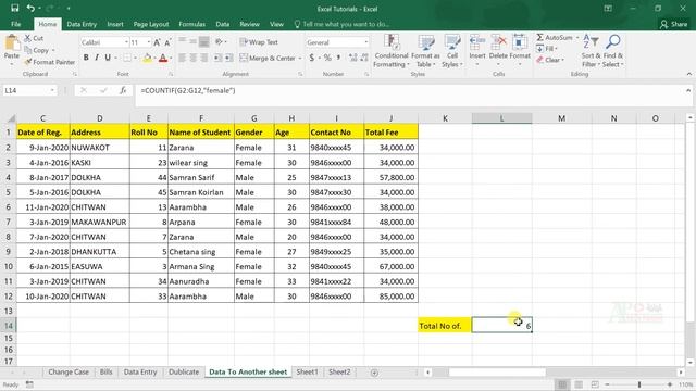 How To Count Unique Values in Excel | Nepali Excel Tutorial in Nepali | AP Tech Forum смотреть онлайн