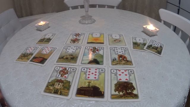 Расклад на картах Ленорман.- Перспективы отношений. смотреть онлайн