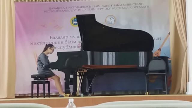 Ким Анастасия ДШИ им. Жубановой город Темиртау (Казахстан) К. Черни Этюд №17 соч. 740 смотреть онлайн