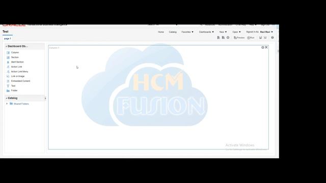 Oracle Cloud - Creation of Simple OTBI Dashboard - Part 2 смотреть онлайн