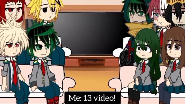 Past Class 1-A react to Izuku Midoriya |(mha-bnha)| Gacha club смотреть онлайн