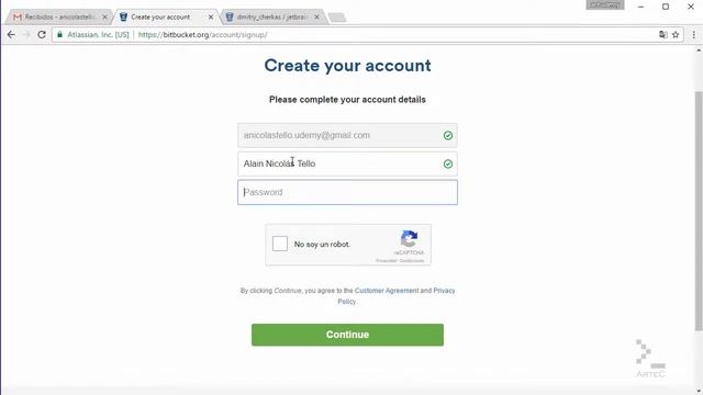 Crear cuenta en bitbucket - registrar y usar смотреть онлайн