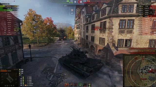 Героичный бой на AMX M4 Mle. 54 с уникальным союзником.mp4