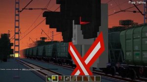 УСТРОИЛСЯ ДЕЖУРНЫМ по ПЕРЕЕЗДУ в МАЙНКРАФТ | МАНЁВРЫ НА ЗАБРОШЕННЫЙ ПУТЬ!