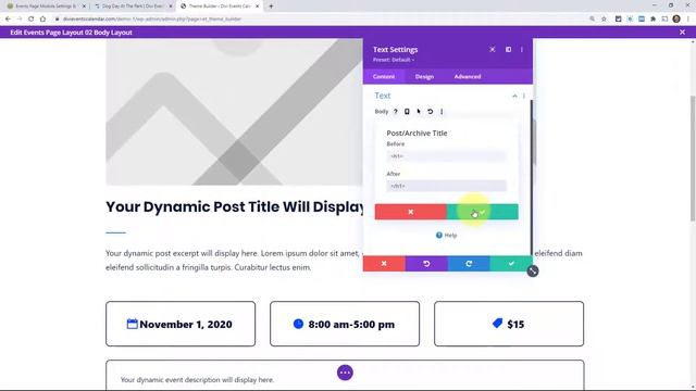 How To Use The Events Page Module | Divi Events Calendar Documentation смотреть онлайн