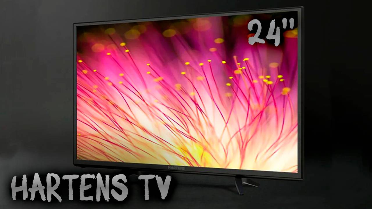 Мой телевизор для ретро гейминга Hartens HT-24H06B-VZ смотреть онлайн