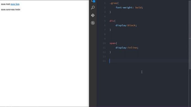 3 CSS - différence Span et Div смотреть онлайн