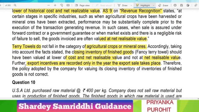 AS 2 VALUATION OF INVENTORIES CA INTER CA IPCC CA FINAL FR OLD REVISION QUESTIONS ICAI PM SM part 1 смотреть онлайн