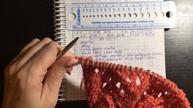 Красивый Простой В Исполнении Узор Спицами смотреть онлайн