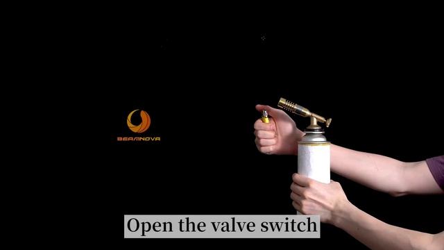 BEAMNOVA Brass Gas Torch Burner Lighter for Butane Gas Tank Cooking Soldering Brass Ignition Head смотреть онлайн