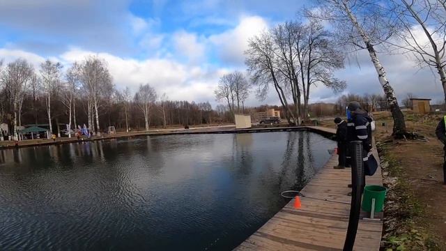 Турнир по ловле форели. Парню 6 лет! смотреть онлайн