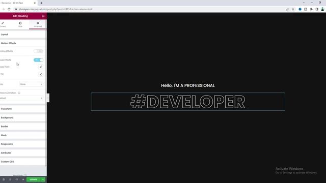 Amazing 3D Text Hover Effects with Text Stroke in Elementor/WordPress | Elementor Tips and Tricks смотреть онлайн
