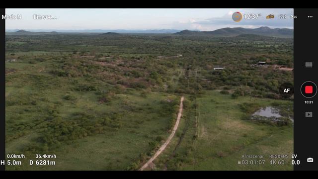Será que chega mesmo a 12 Km de distância? Teste de sinal com o DJi Air 2S. смотреть онлайн