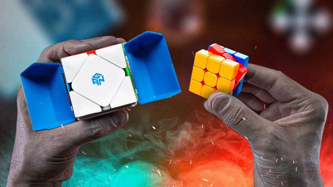 Про Скьюб GAN, брелок GAN 330 FORCED, самый МАЛЕНЬКИЙ кубик Рубика RUBIKS и другое смотреть онлайн