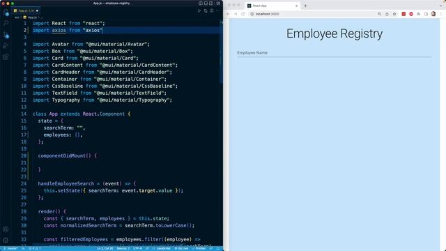 React Masterclass #194 - The componentDidMount Lifecycle Method смотреть онлайн