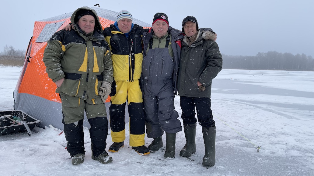 Зима на Верхне-Рузском водохранилище 2022 год. смотреть онлайн