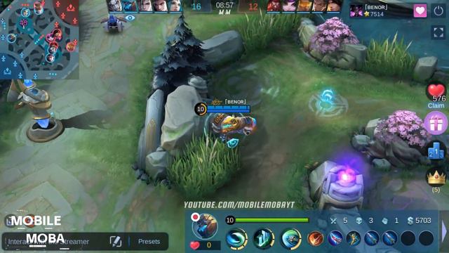 Assasin Emblem Full Damage Grock, Super Intense Match [ Top Global Grock ] 「ʙᴇɴᴏʀ」 - Mobile Legends смотреть онлайн