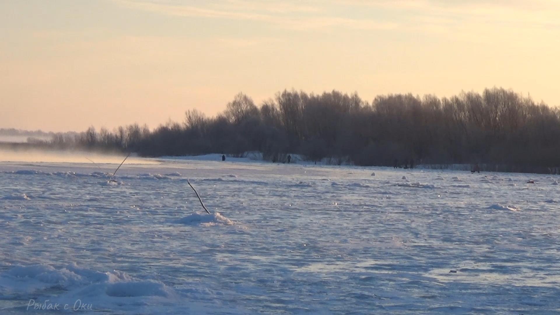 Рыбалка в Марте на Оке со льда 2022! смотреть онлайн