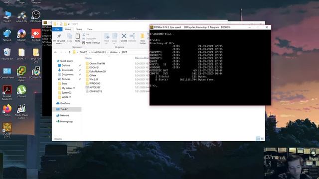 Настройка установка и Gameplay с DOSBOX. смотреть онлайн