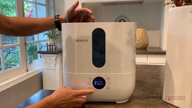 Khám phá tất cả chức năng của Máy tạo ẩm Boneco U350 смотреть онлайн