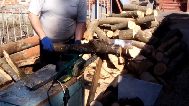 Распиловка дров без боли в спине. смотреть онлайн