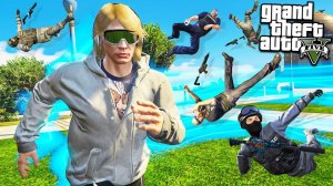 РТУТЬ ИЗ ЛЮДИ ИКС НАПАЛ НА ГОРОД В ГТА 5 МОДЫ! ОБЗОР МОДА GTA 5 веселая видео игра мультик для детей