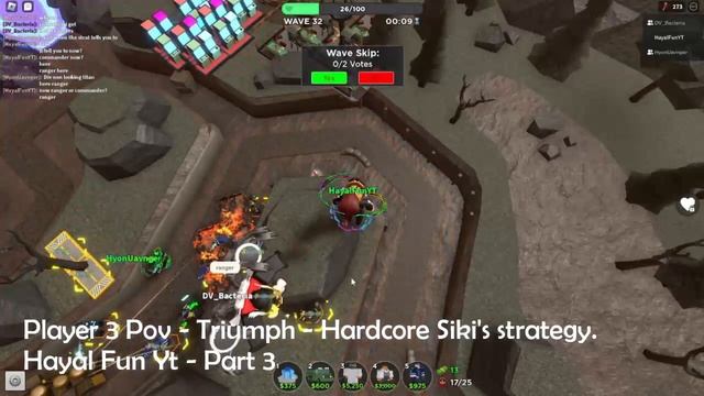 Hardcore Siki´s Strat Player 3 Pov - Roblox Tower Defense Simulator - TDS смотреть онлайн