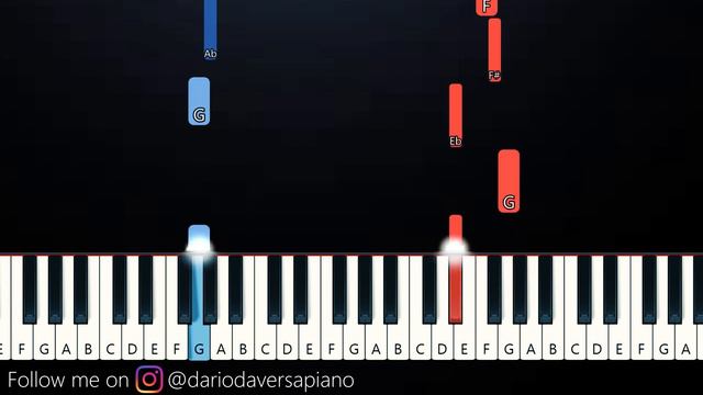 Five Nights at Freddy's! Security Breach - Two face (SLOW EASY PIANO TUTORIAL) смотреть онлайн