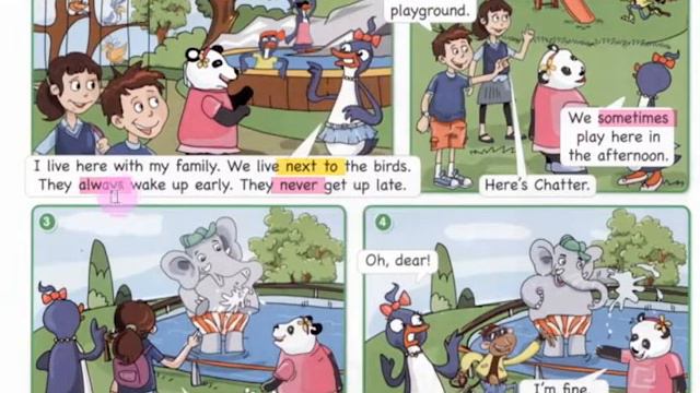 Fly High 3💥 Lesson 8 They Always Wake Up Early🌅Always,Sometimes,Never pp 24 Activity Book&Fun смотреть онлайн