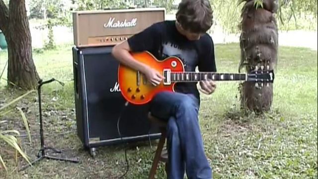 Gibson Les Paul + Marshall JCM800 смотреть онлайн