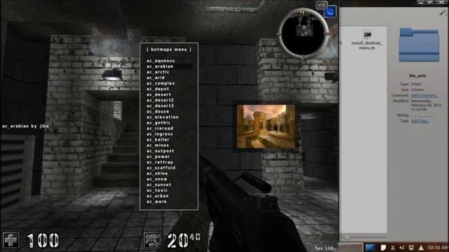 Linux Game -Assaultcube смотреть онлайн