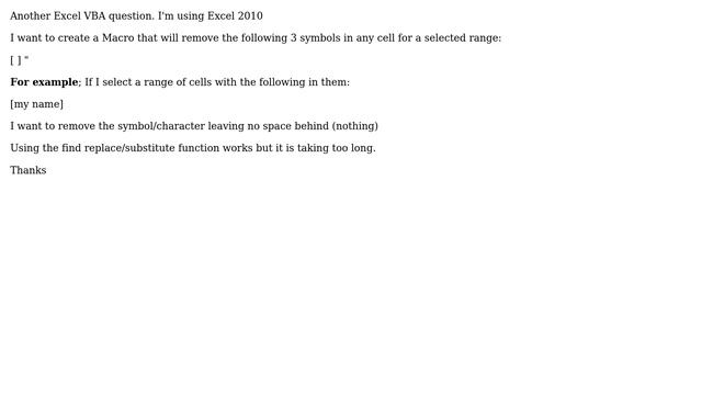 Find and Replace VBA/Macro in Excel 2010 смотреть онлайн