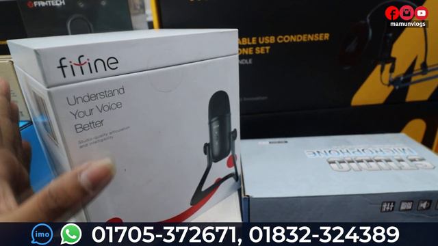 Boya Microphone Price In Bangladesh 2022 | Fifine/Boya / Panasonic | 100% Original ! смотреть онлайн