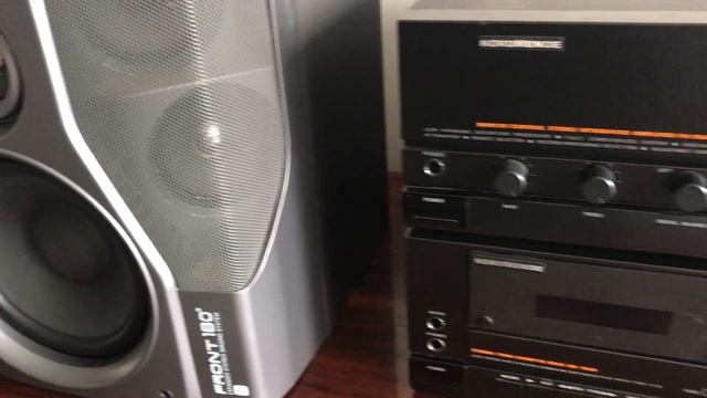 Акустическая система AIWA SX-ANS70. Демонстрация работы. смотреть онлайн