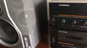 Акустическая система AIWA SX-ANS70. Демонстрация работы.