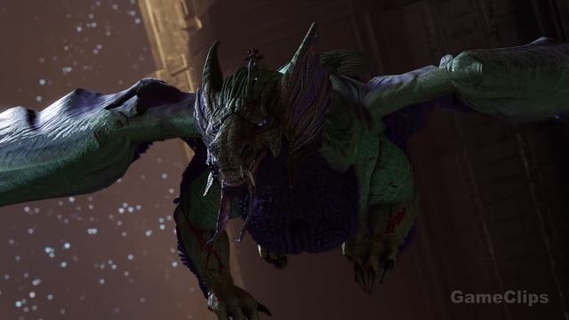 Star Lord & Fin Fang Foom Dragon Space Battle Scene - Guardians Of The Galaxy смотреть онлайн