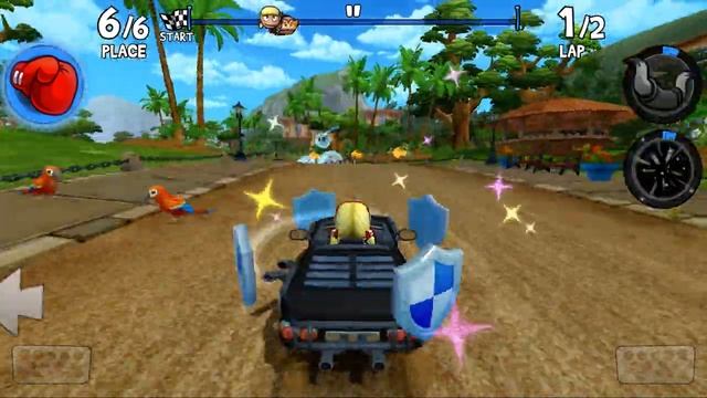 Interloper And Roxie Roller Unlocked Together | Beach Buggy Racing 2 | Welcome To Level 9 смотреть онлайн