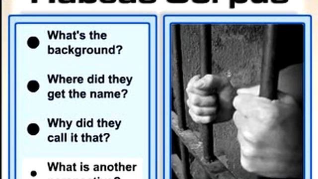 Habeas Corpus