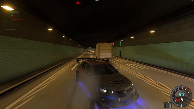 Mitsubishi Lancer Evo IX 695 bhp | Assetto Corsa | Traffic Challenger I'm JUST BETTER смотреть онлайн
