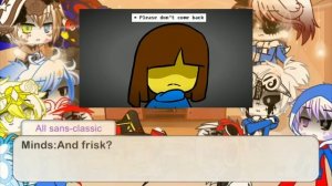 Sans Aus react to Glitchtale|#1|Read Description|