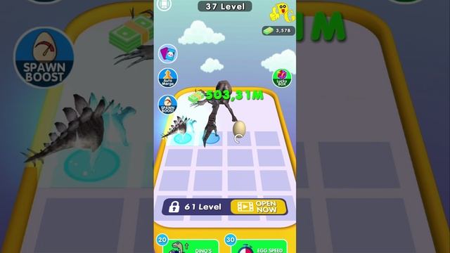 MAX LEVEL in Dino Idle Merge Game! смотреть онлайн