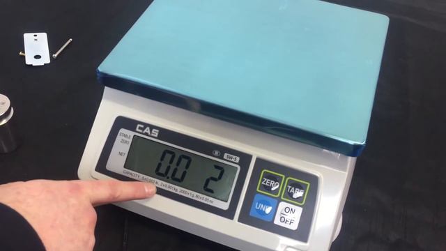 CAS SW Series Calibration   How To Calibrate