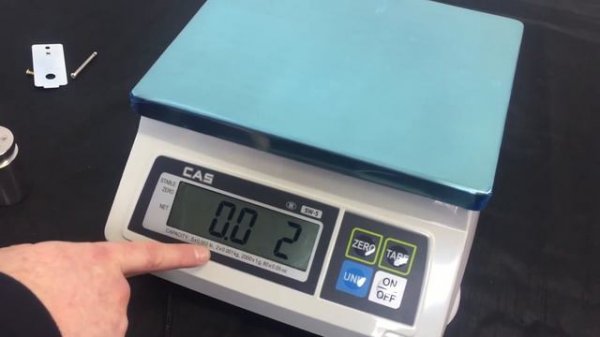 CAS SW Series Calibration   How to Calibrate