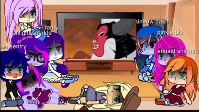 Mlp equestria girls & flash sentry react to twilight sparkle (part 2-repost)//short// смотреть онлайн