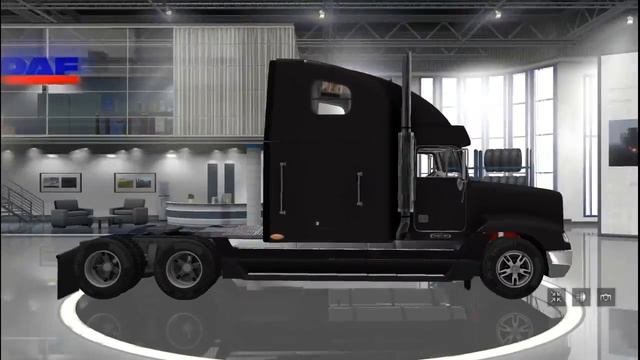 FREIGHTLINER FLD 120 1.26 ETS2 (Euro Truck Simulator 2) Free Download смотреть онлайн