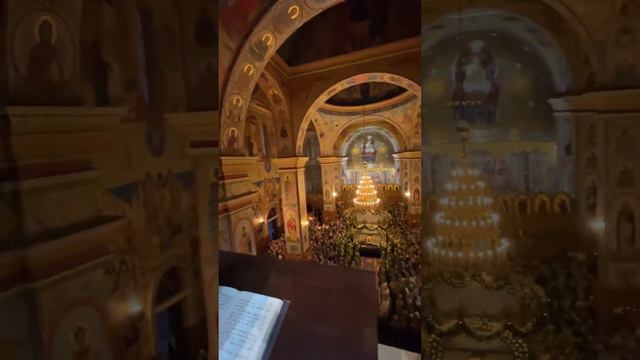 Величание преподобному Кукше Одесскому в Свято-Успенском Одесском мужском монастыре смотреть онлайн