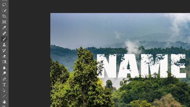 Facebook Trend Name Urban Jungle Font Editing By Adobe Photoshop смотреть онлайн